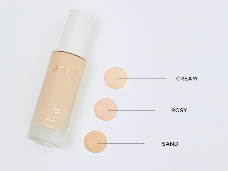 Bảng màu kem nền Gesgep Liquid Filter Cream