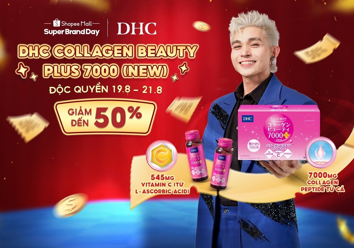 top sản phẩm bán chạy DHC giảm đến 50%
