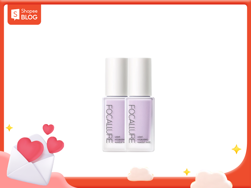 Focallure Lightweight Moisture Brighten Primer tím
