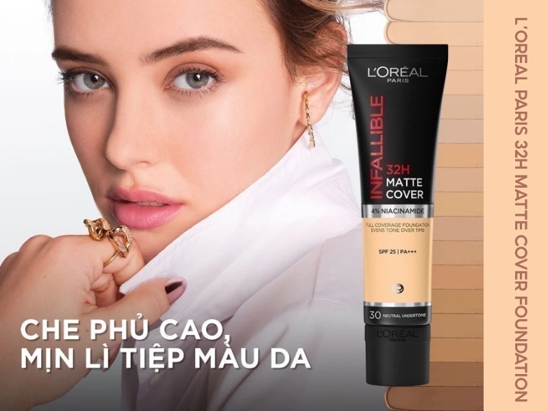 L’oreal Paris 32h Matte Cover Foundation 
