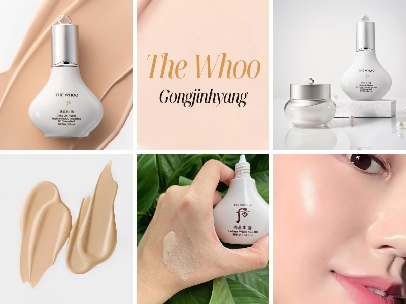 Kem nền dưỡng da chống nắng The Whoo Brightening