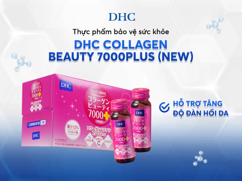 Thực phẩm bảo vệ sức khỏe DHC Collagen Beauty 7000Plus