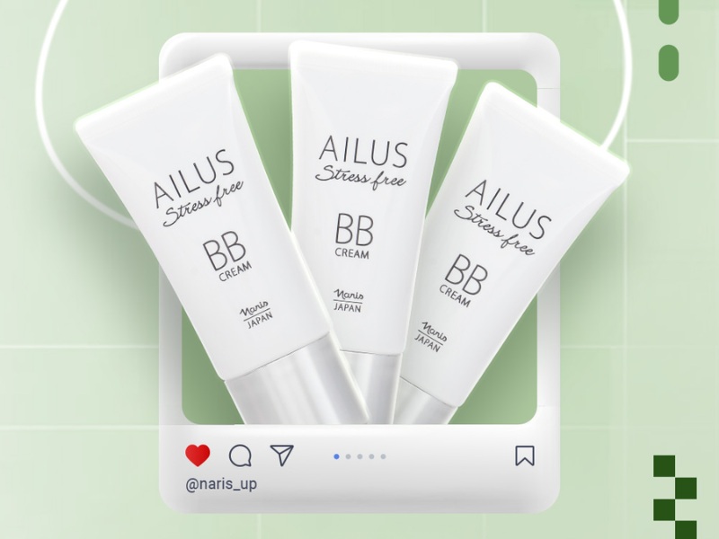 Kem BB Cream Naris Ailus Stress Free