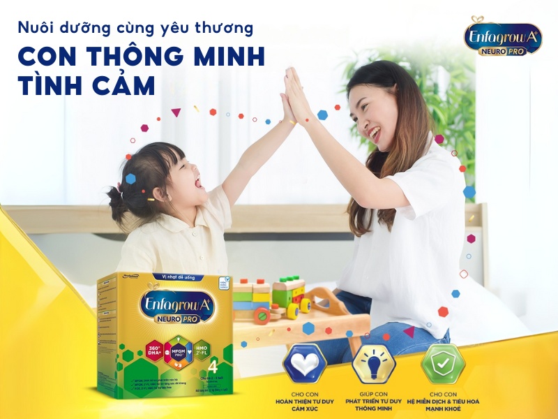 Sữa bột Enfagrow A+ NeuroPro 4 vị nhạt dễ uống
