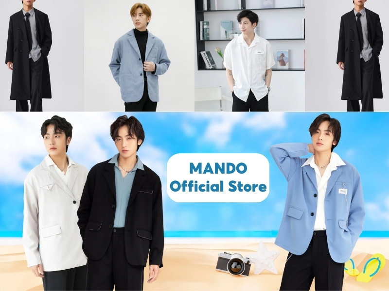 MANDO shop áo vest nam