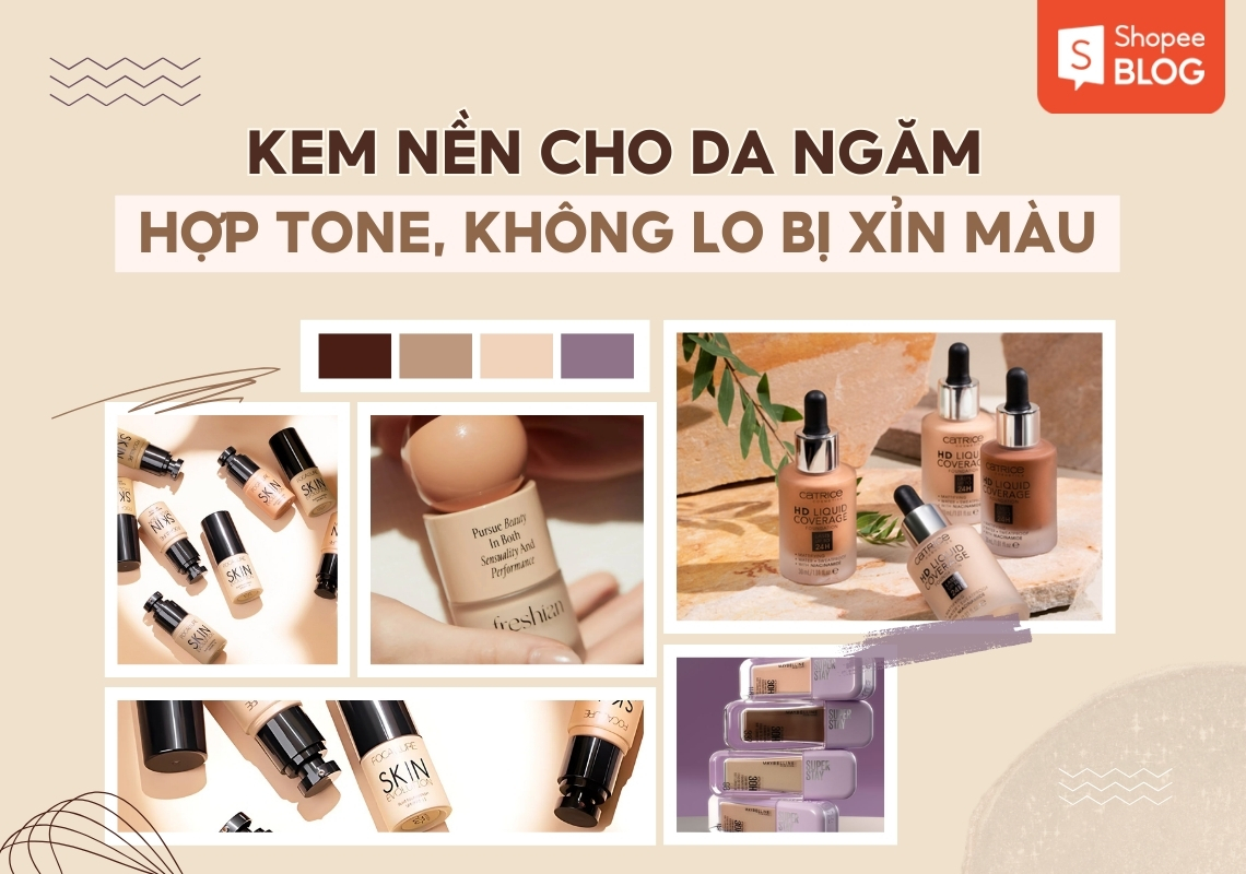 kem nền cho da ngăm