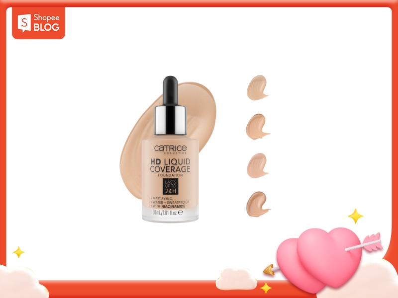Kem nền Catrice HD Liquid Coverage