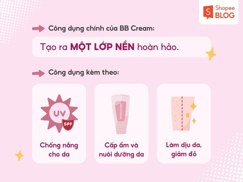Công dụng của BB Cream