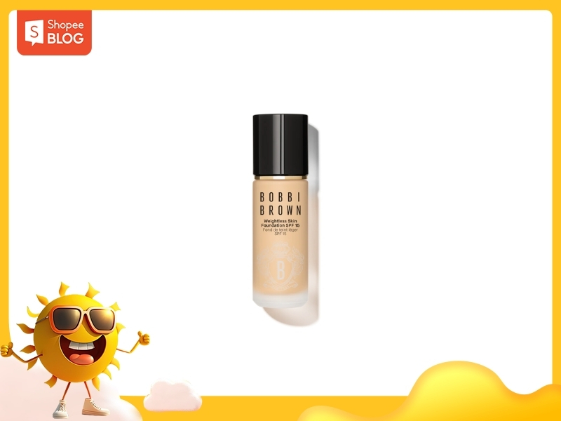 Kem nền Bobbi Brown Weightless Skin Foundation màu Sand