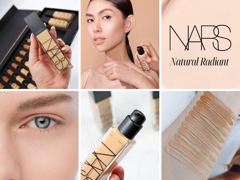Kem nền Nars dành cho da dầu Natural Radiant Longwear 