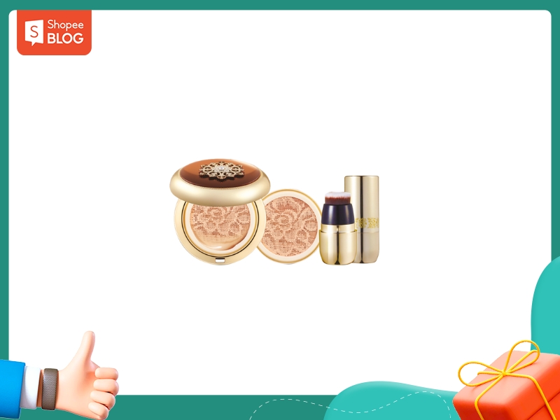 Cushion trang điểm dưỡng trắng Whoo Cheongidan Essence