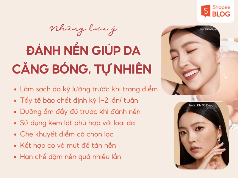 Những lưu ý bạn cần biết để có lớp nền căng bóng