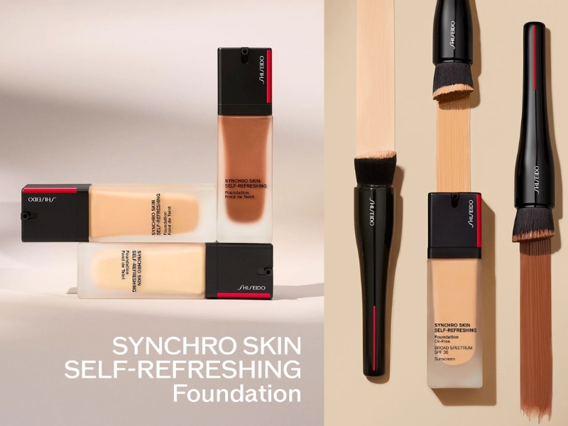 kem nền che khuyết điểm tốt nhất Shiseido Synchro Skin Self-Refreshing Foundation
