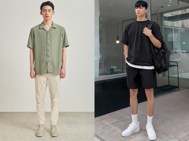 Các outfit phối đồ nam