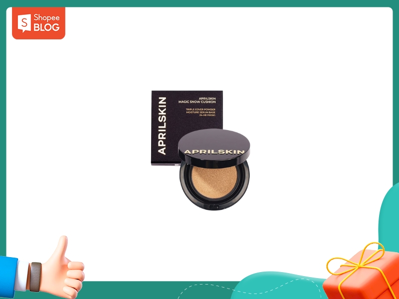 Phấn nước Aprilskin Magic Snow Cushion cho da dầu