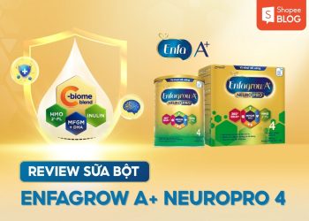 review sữa bột Enfagrow A+ Neuropro 4