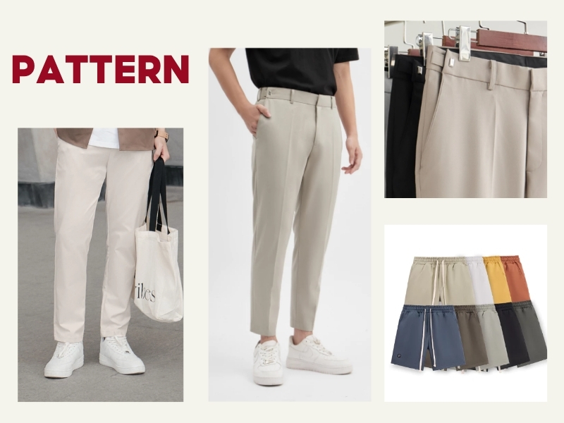 Các mẫu quần kaki của Pattern