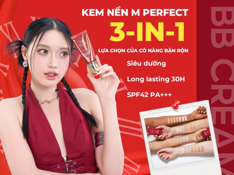 Kem nền Missha M Perfect Cover BB Cream EX 