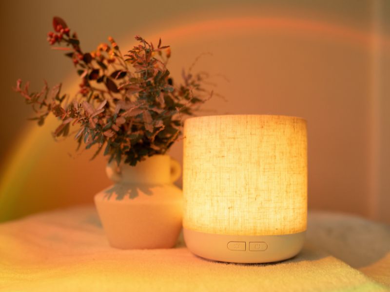 máy khuếch tán tinh dầu kèm đèn ngủ