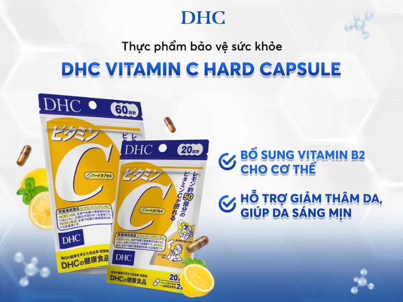 Thực phẩm bảo vệ sức khỏe DHC Vitamin C
