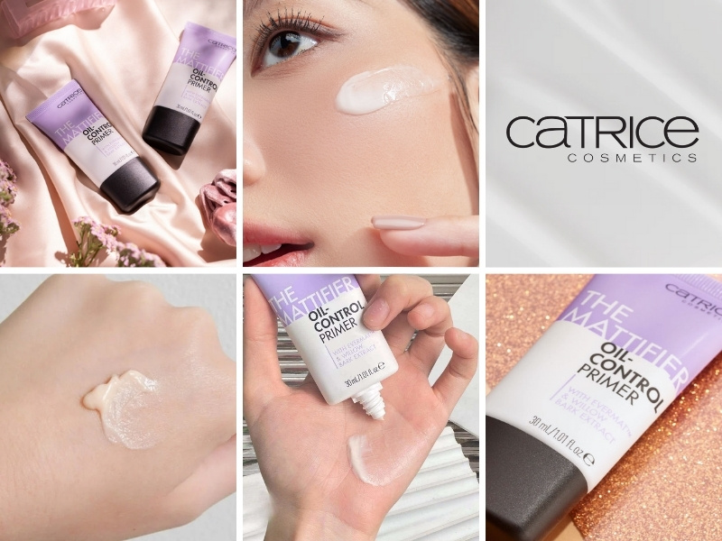 Review kem lót kiềm dầu Catrice Primer The Mattifier Oil-Control