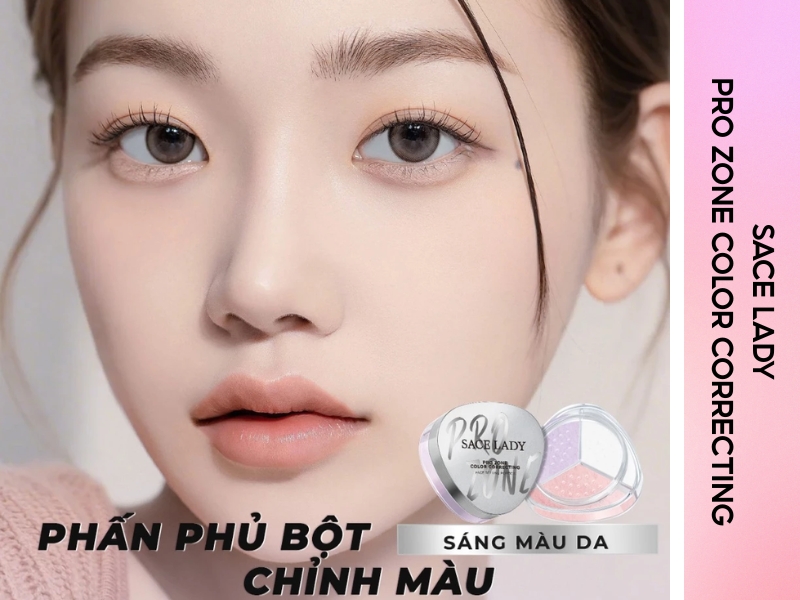 Phấn phủ Sace Lady Pro Zone Color Correcting