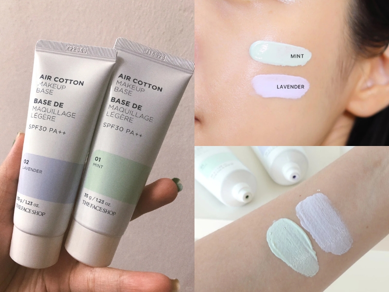 kem lót hàn quốc Air Cotton 