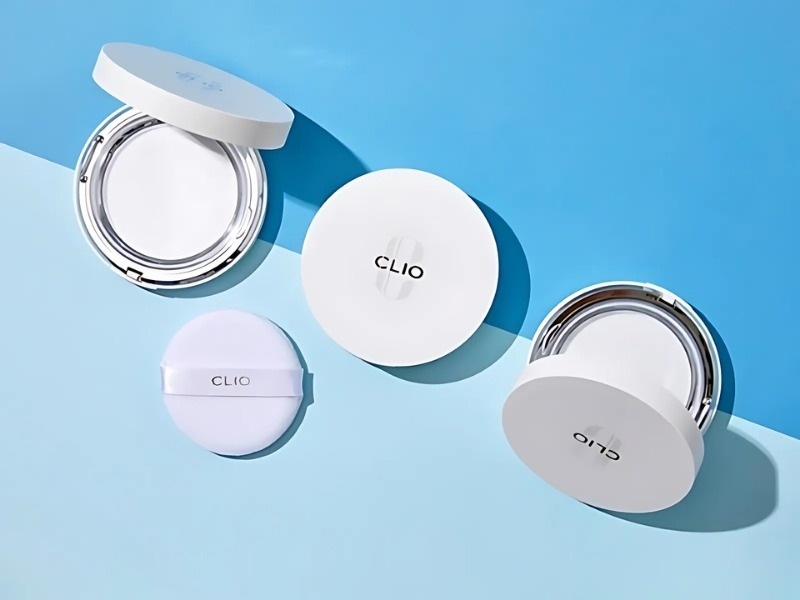 Phấn phủ không màu Clio Stay Perfect Finish Pact
