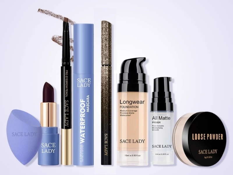 bộ trang điểm 8 món Sace Lady