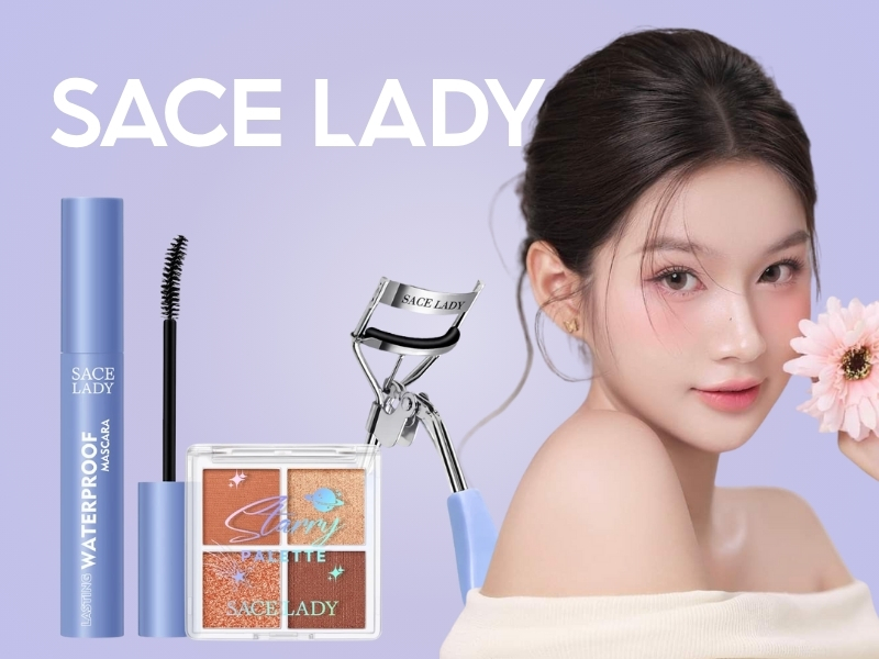 Bộ sản phẩm trang điểm mắt 3 món Sace Lady 