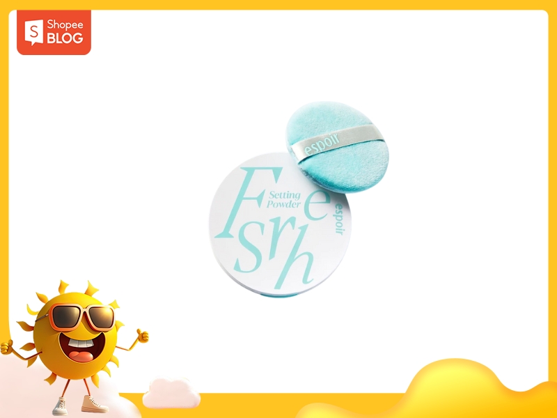 Phấn phủ dạng nén Espoir Fresh Setting