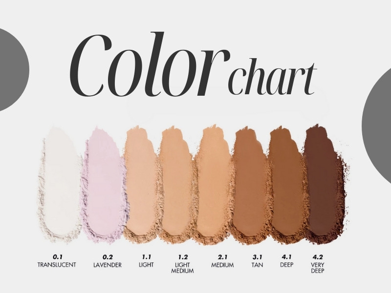 Bảng màu phấn phủ nén Make Up For Ever 