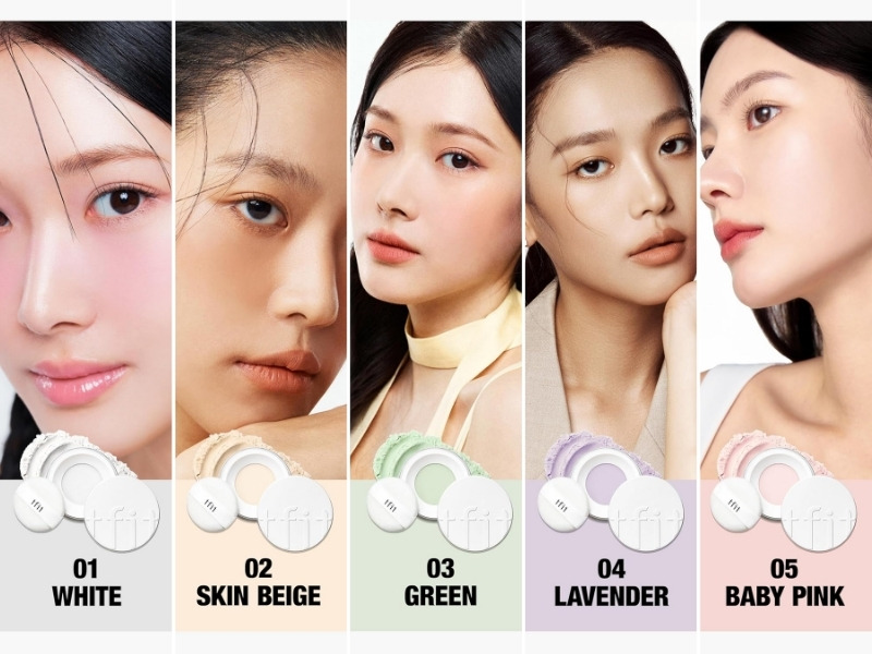 TFIT Translucent Set Finishing Powder Color Chart