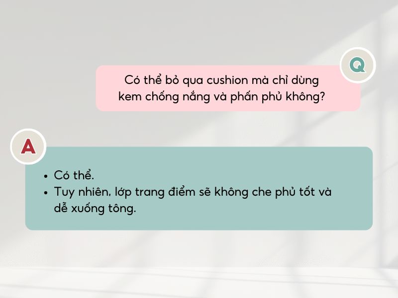 Có thể chỉ sử dụng kem chống nắng và phấn phủ cho trang điểm hàng ngày