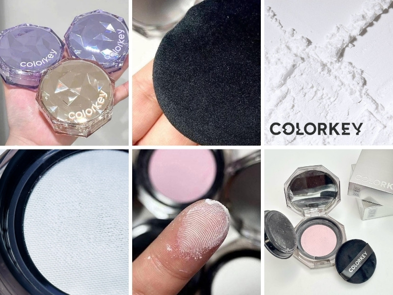 Phấn phủ Colorkey Lasting Naturally Occurring Loose Powder