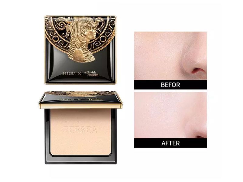 Thiết kế của phấn phủ ZEESEA Clear Silky Powder
