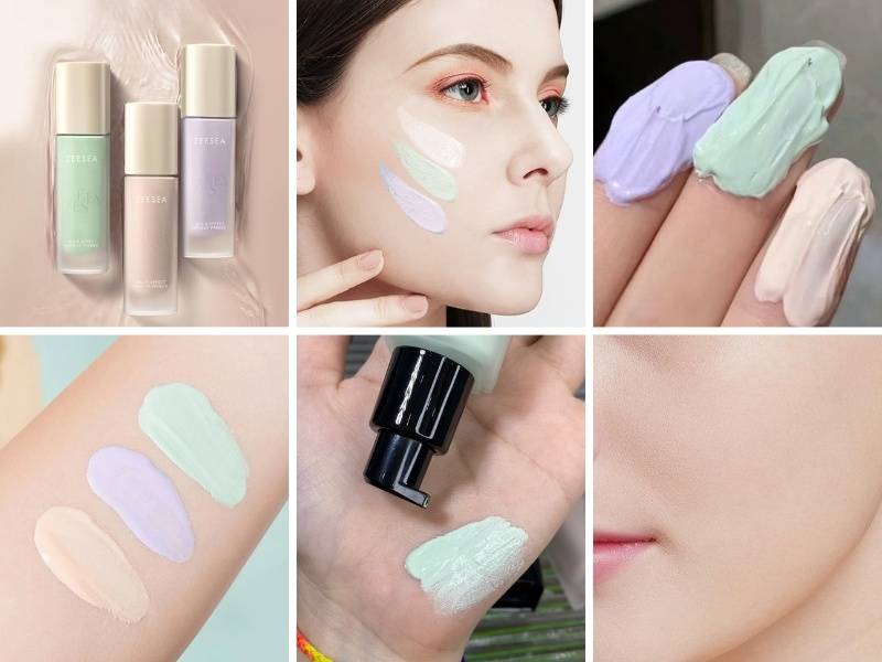 Top kem lót cho da dầu Zeesea Multi-effect Makeup