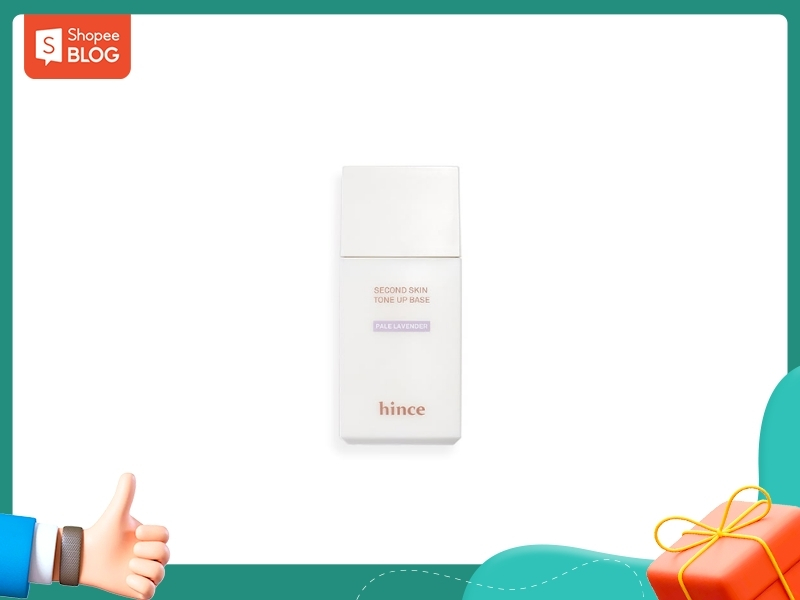 Kem lót nâng tông hince Second Skin Tone Up Base 