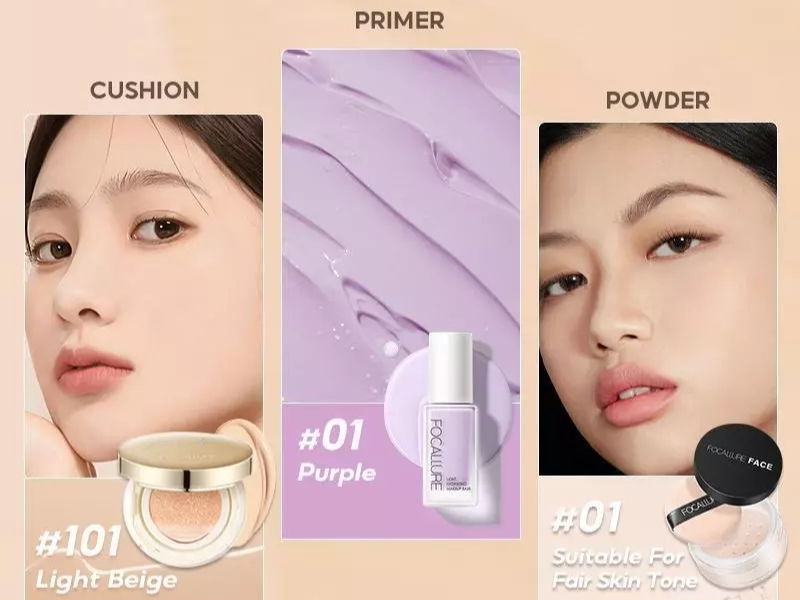 Bộ nền 3 món Focallure