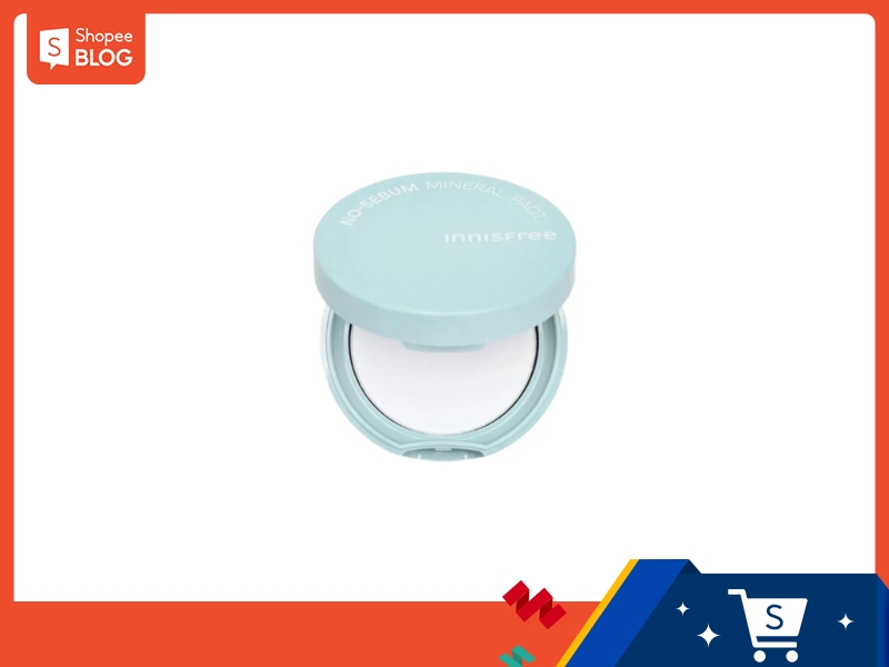 Phấn phủ No Sebum Mineral Pact Innisfree