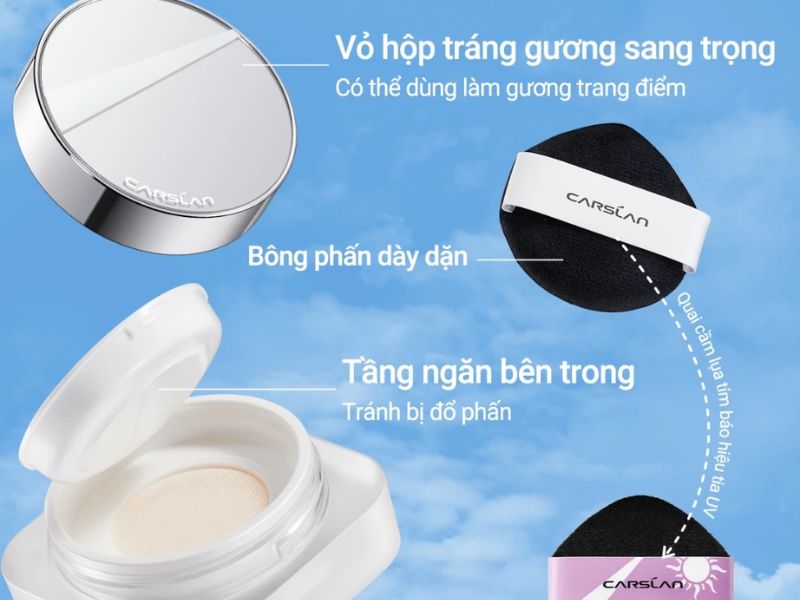 review phấn phủ Carslan