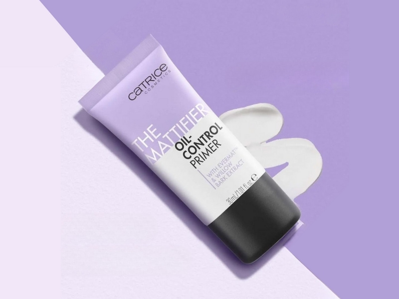 Kem lót kiềm dầu Catrice tím Mattifier Oil-Control