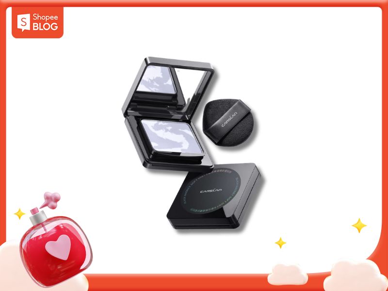 Phấn phủ cho da mụn nhạy cảm Carslan Soft Mist 24h