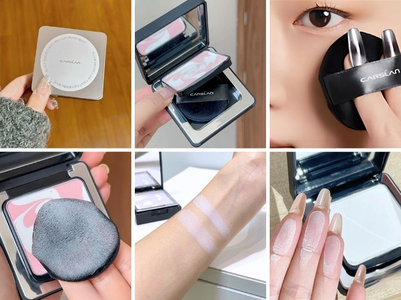 Phấn phủ dạng nén Carslan Black Magnet 2.0