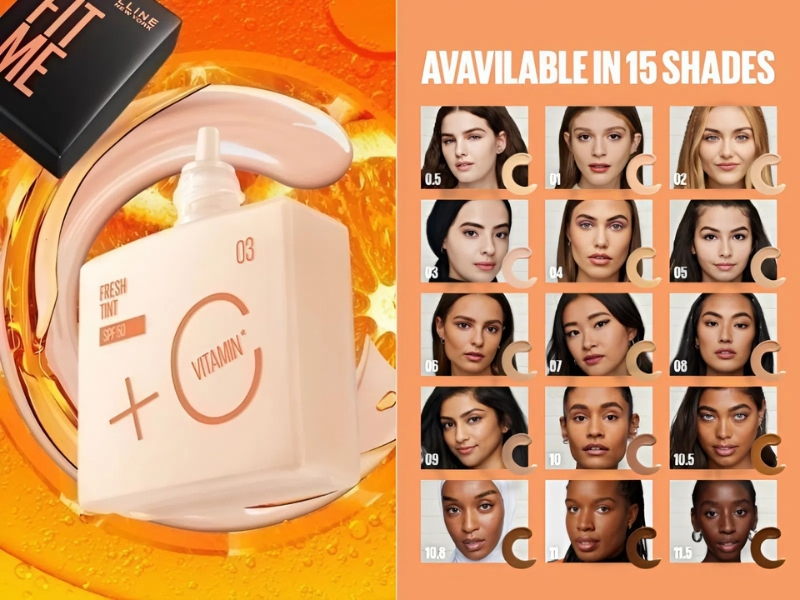 Chọn màu kem Maybelline Fresh Tint