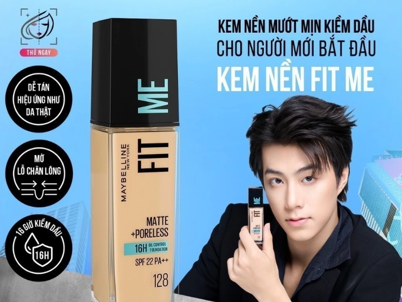 kem nền Maybelline Fit Me Matte