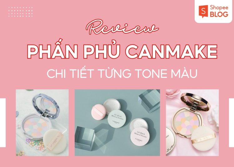 phấn phủ canmake có mấy tone