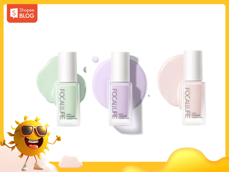 Kem lót Focallure Lightweight Moisture Bright Primer