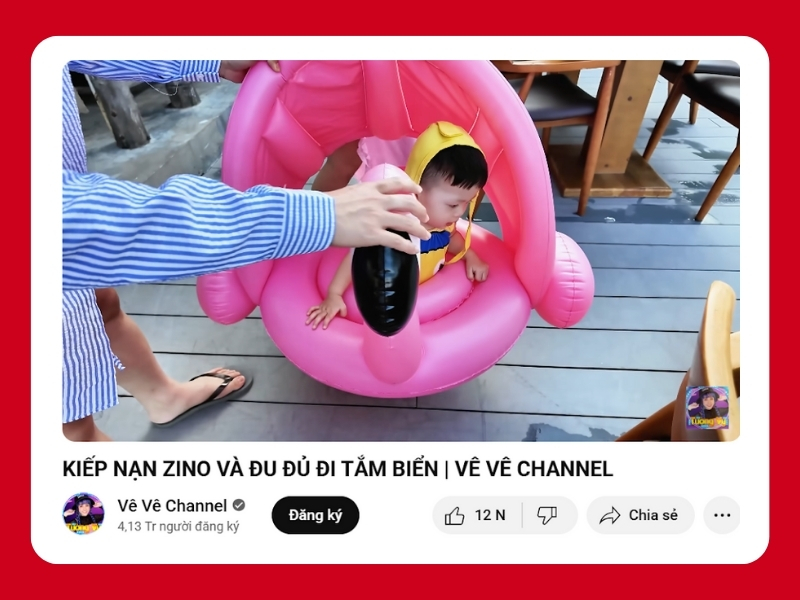 Vê Vê Channel Youtube