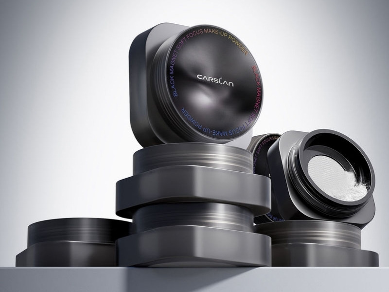 Phấn phủ cho da khô Carslan Black Magnet 2.0